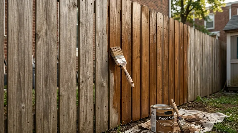 Fence Staining & Restoration Philadelphia