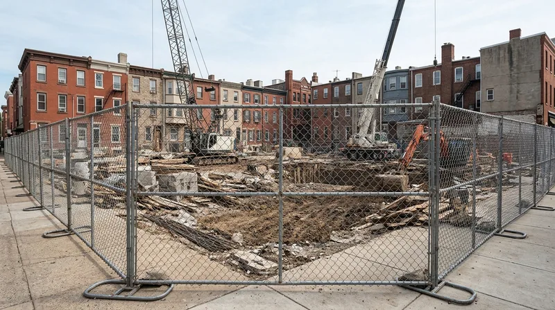 Commercial & Temporary Fencing Philadelphia