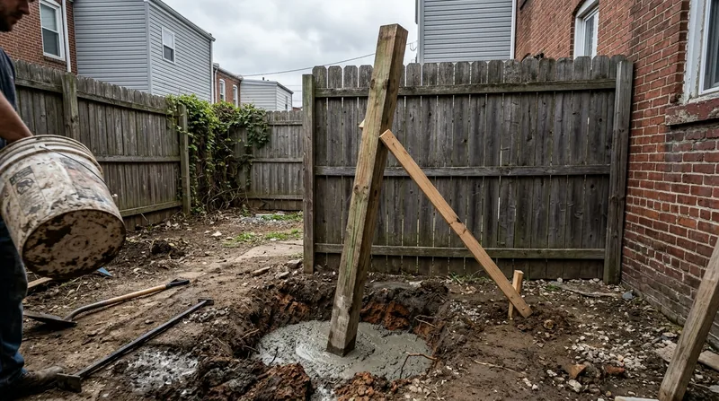 Fence Post Repair & Replacement Philadelphia